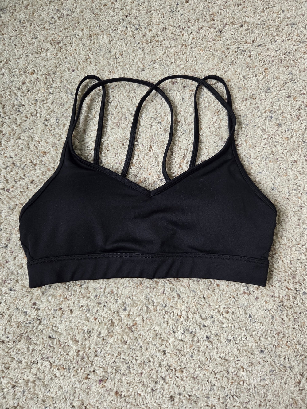 Old Navy Black Strappy Bralette - Double Strap Design